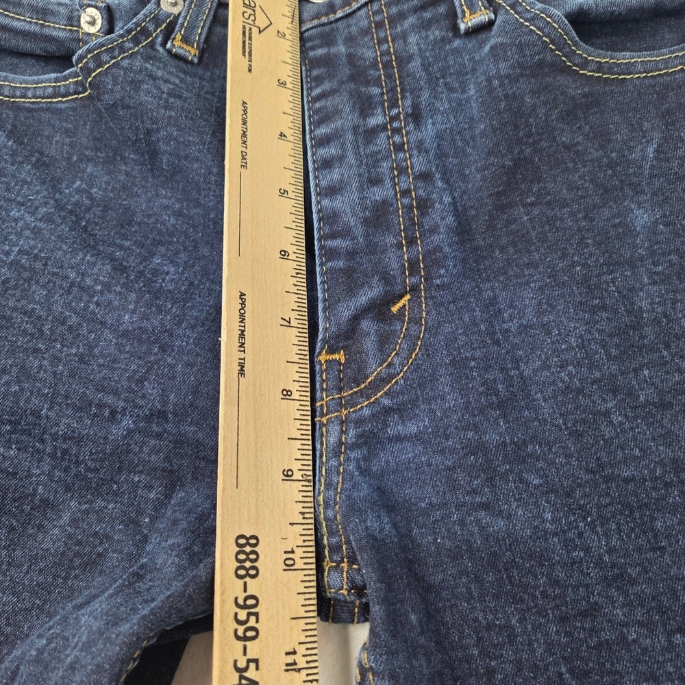 Levi's Jeans Men 34x34 Dark Wash Excellent 511 Slim‎ Fit Stretch Denim - Picture 4 of 9